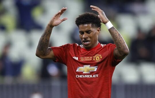 rashford sudah kembali berlatih