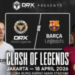 Barcelona Legends Bungkam DRX World Legends 3-0, Ronaldo Nazario Terpesona Atmosfer SUGBK