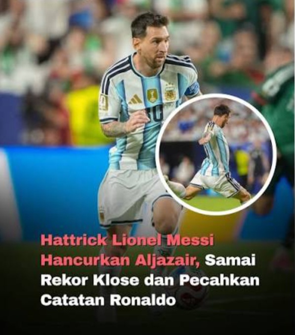 Lionel Messi Masuk Daftar Pencetak Hattrick di Piala Dunia 2026: Adakah Cristiano Ronaldo?